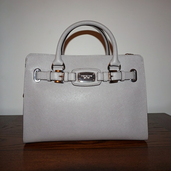 Michael Kors Handbags - Gray Michael Kors Satchel